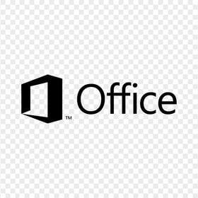 Microsoft Office Black Logo PNG