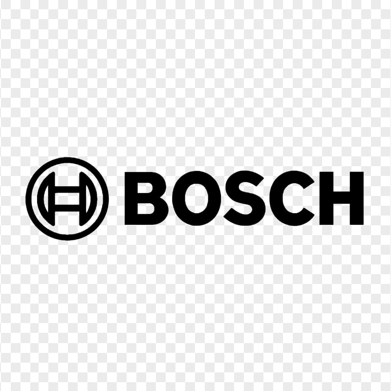 Bosch Black Logo HD PNG