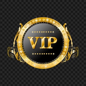 VIP Medal Logo Label PNG Image