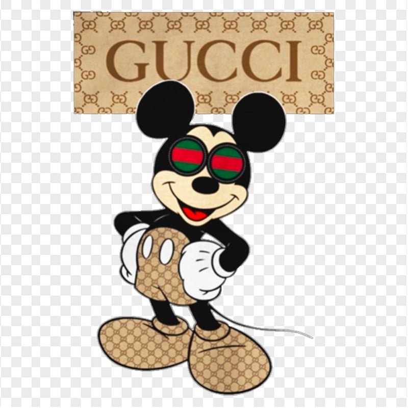 Mickey Mouse Gucci Logo HD PNG | Citypng