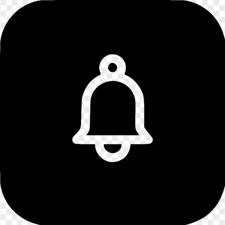Square Youtube Bell Icon