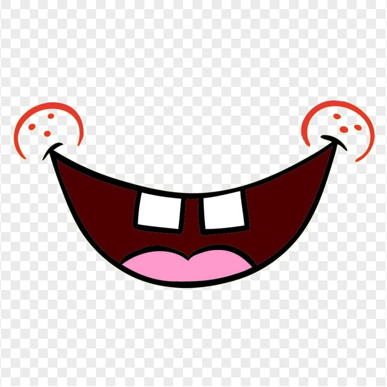 HD Spongebob Mouth Cartoon Character PNG Citypng