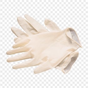 Medical Pair Gloves Surgical Rubber White