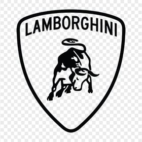 Lamborghini Black Logo PNG
