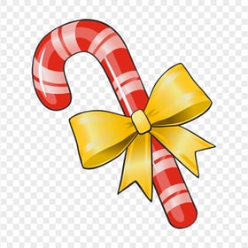 Cartoon Clipart Christmas Candy Cane PNG Image