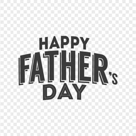 HD Happy Father’s Day Text Design PNG