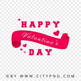 Vector Happy Valentine's Day  Logo Design HD PNG