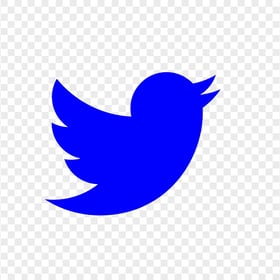 HD Blue Twitter Bird Logo Icon PNG