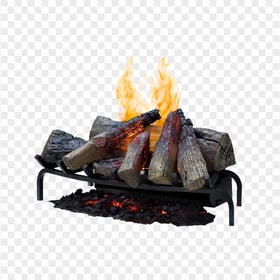 HD Fireplace Bonfire Campfire Firewood PNG