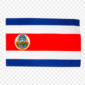 Transparent HD Costa Rica Real Flag