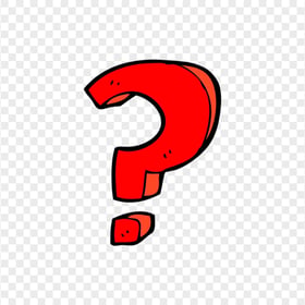 Drawing Clipart Red Question Icon Mark PNG