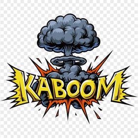 Kaboom Expression Comic Stickers Pop Art