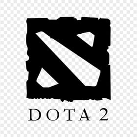 HD Black Dota 2 Official Logo PNG