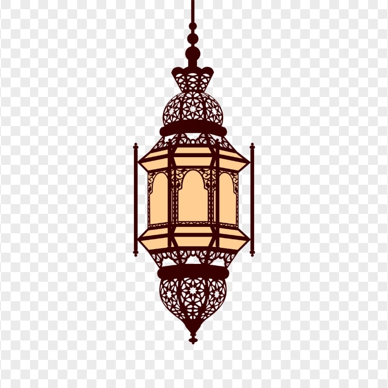 Cartoon Hanging Ramadan Light Lantern Lamp