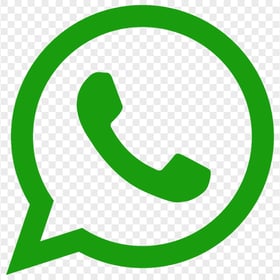 Green Outline Wathsapp Logo