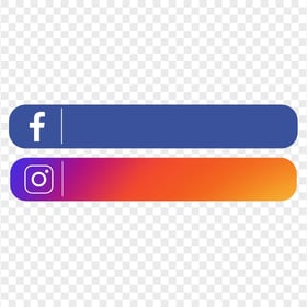 HD Facebook Instagram Lower Thirds PNG