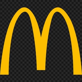 HD Yellow McDonald McDonalds M Logo Symbol PNG Image