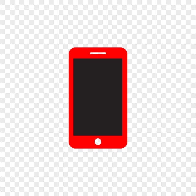 Red Cell Phone Icon