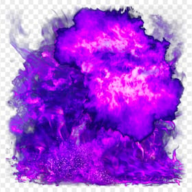 Purple Fire Flames Background Effect HD PNG