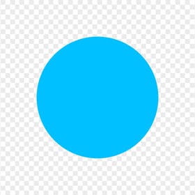 Blue Dot Circle Icon PNG