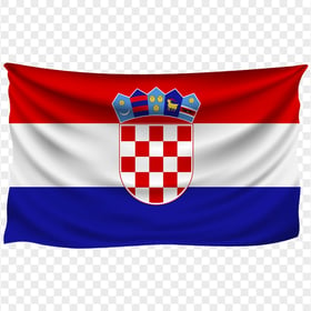 Hanging Croatian Flag HD PNG
