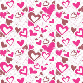 HD Valentines Day Pattern Background Clipart PNG