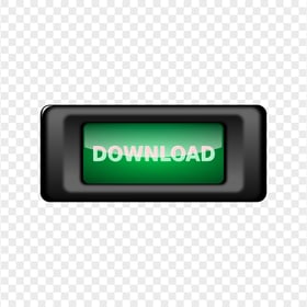 Download Black & Green Glossy Web Button HD PNG
