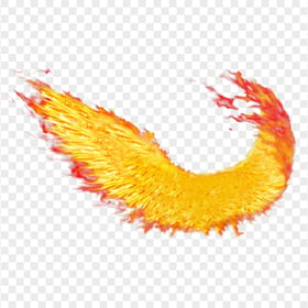 Fire Wing Transparent PNG