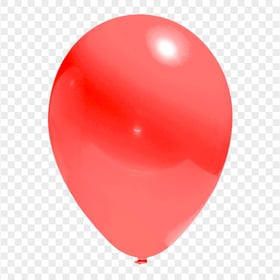 HD Beautiful Single Real Red Balloon PNG