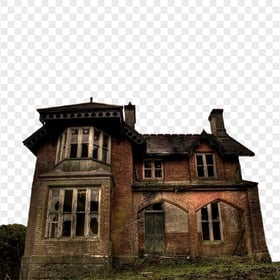 Real Abandoned Haunted Old House PNG