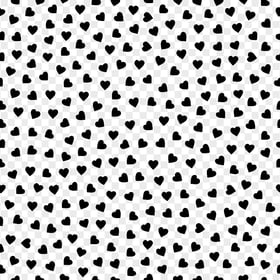 HD Black Hearts Pattern Background PNG