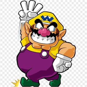 HD Mario Wario Golf Cartoon Clipart Character PNG