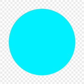 HD Blue Turquoise Circle Transparent PNG