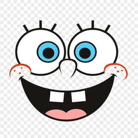 HD Spongebob Happy Face Illustration PNG