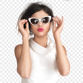 Selena Gomez Cute White Dress Sunglasses HD