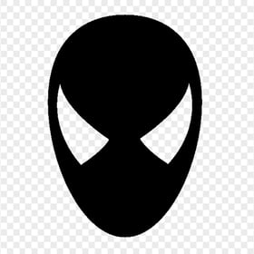 Cinema Spiderman Black Face Icon PNG