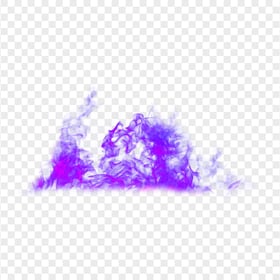 Realistic Purple Burning Fire PNG IMG