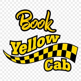 Book Yellow Cab Logo Transparent PNG