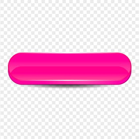 3D Pink Vector Blank Button Image PNG