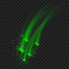 HD Green Magic Light Effect PNG