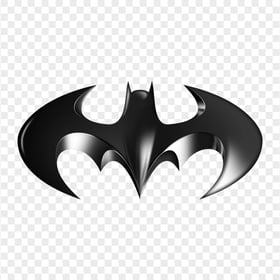 3D Batman Logo Sign Icon HD PNG