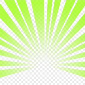 Download Green Sun Rays PNG