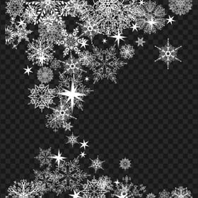 Christmas Xmas Pattern Effect Snowflakes PNG