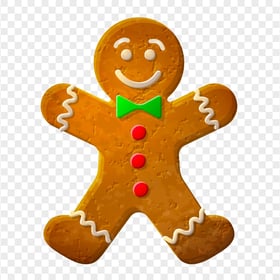 Christmas Gingerbread Man Cookies Clipart HD PNG