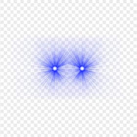 Dark Blue Eyes Laser Lens Flare Effect PNG