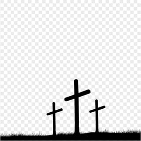 Good Friday Three Crosses Silhouette Calvary Cross