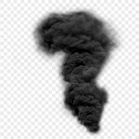 Dark Black Smoke Explosion Effect HD