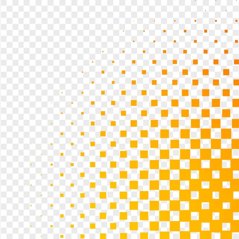 HD Halftone Corner Orange Gradient Transparent PNG Citypng