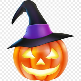 Halloween Scary Jack O Lantern Face Wear Witch Hat