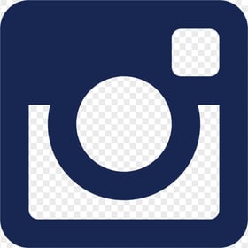 Dark Blue Instagram Logo